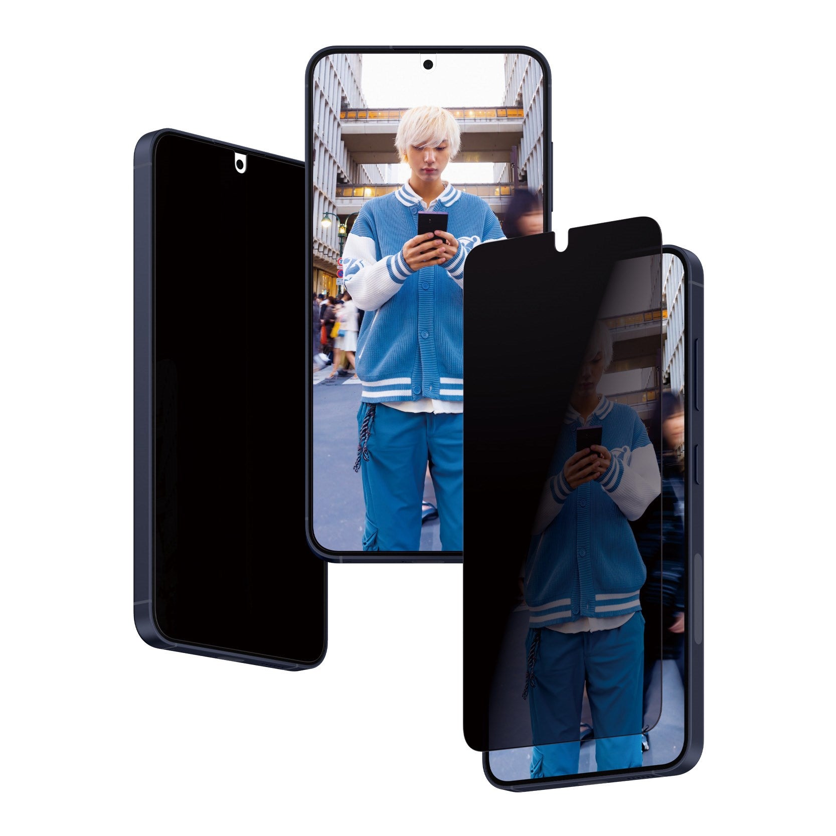 PanzerGlass® Privacy Skærmbeskyttelse Samsung Galaxy S24 | Ultra-Wide Fit m. EasyAligner